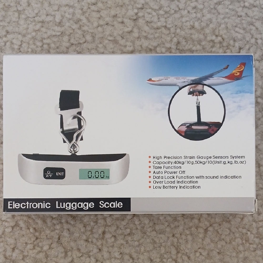 Electronic Digital Luggage Scale - Up to 110 lbs.